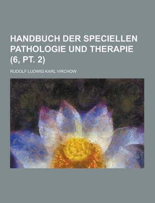 Handbuch Der Speciellen Pathologie Und Therapie (6, PT. 2) (Paperback)