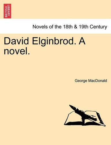David Elginbrod. a Novel. (Paperback)