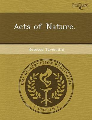 Acts of Nature (Paperback)