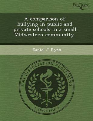 A Comparison of Bullying in Public and Private Schools in a Small Midwestern Community (Paperback)