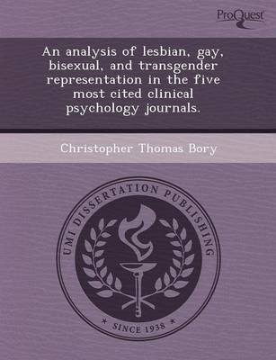 An Analysis of Lesbian (Paperback)