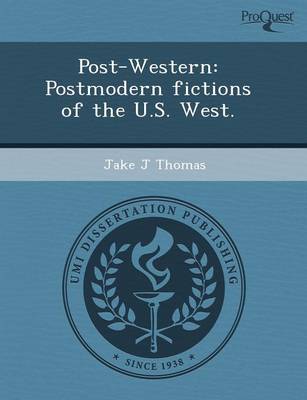 Post-Western: Postmodern Fictions of the U.S (Paperback)