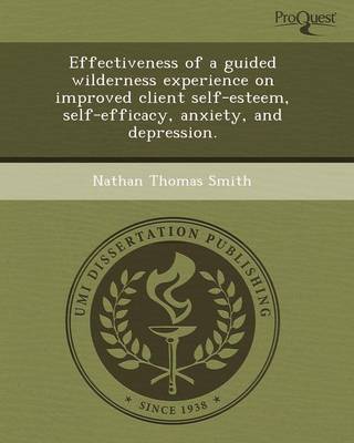 Effectiveness of a Guided Wilderness Experience on Improved Client Self-Esteem (Paperback)
