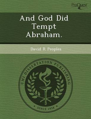 And God Did Tempt Abraham (Paperback)
