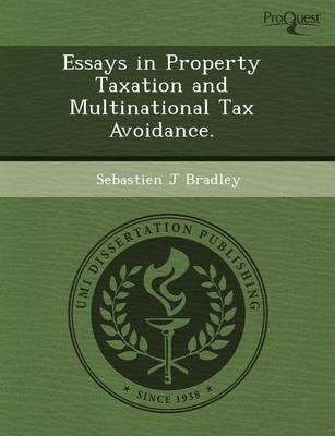 Essays in Property Taxation and Multinational Tax Avoidance (Paperback)
