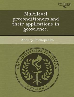 Multilevel Preconditioners and Their Applications in Geoscience (Paperback)