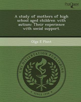 A Study of Mothers of High School Aged Children with Autism: Their Experience with Social Support (Paperback)