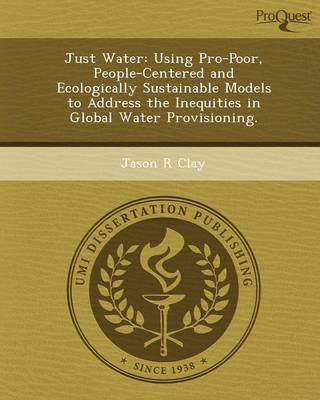 Just Water: Using Pro-Poor (Paperback)