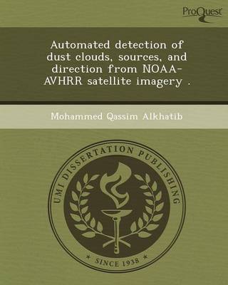 Automated Detection of Dust Clouds (Paperback)