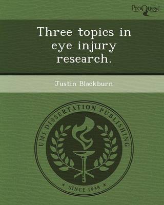 Three Topics in Eye Injury Research (Paperback)