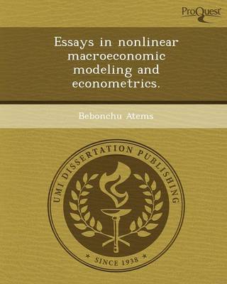 Essays in Nonlinear Macroeconomic Modeling and Econometrics (Paperback)