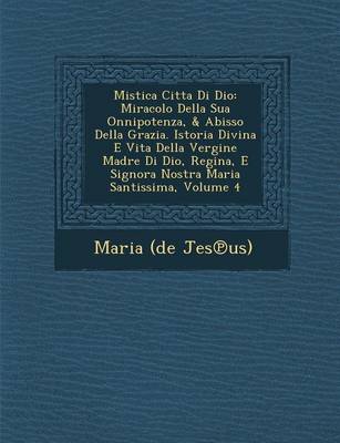 Mistica Citta Di Dio: Miracolo Della Sua Onnipotenza, & Abisso Della Grazia. Istoria Divina E Vita Della Vergine Madre Di Dio, Regina, E Signora Nostra Maria Santissima, Volume 4 (Paperback)