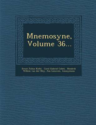 Mnemosyne, Volume 36... (Paperback)