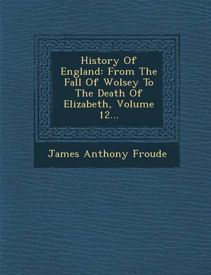 History of England: From the Fall of Wolsey to the Death of Elizabeth, Volume 12... (Paperback)