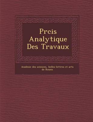 PR Cis Analytique Des Travaux (Paperback)