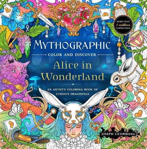 Castle Point Books Mythographic Color And Discover, Alice In Wonderland