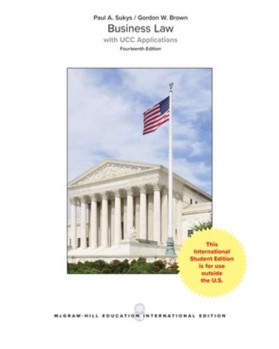 ISE BUSINESS LAW W/UCC APPLICATIONS (Paperback)