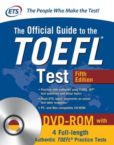 The Official Guide to the TOEFL Test with DVD-ROM, Fifth Edition (Paperback)