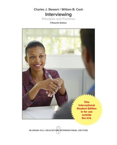 Interviewing: Principles and Practices (Paperback)