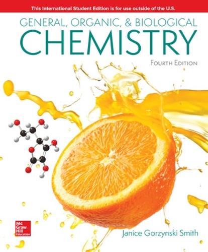 ISE General, Organic, & Biological Chemistry (Paperback)