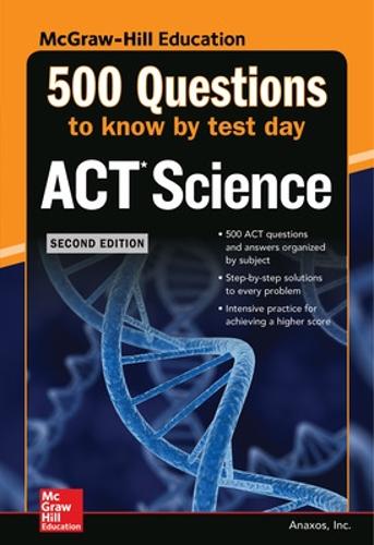 500 ACT Science Questions to Know by Test Day, Second Edition (Paperback)