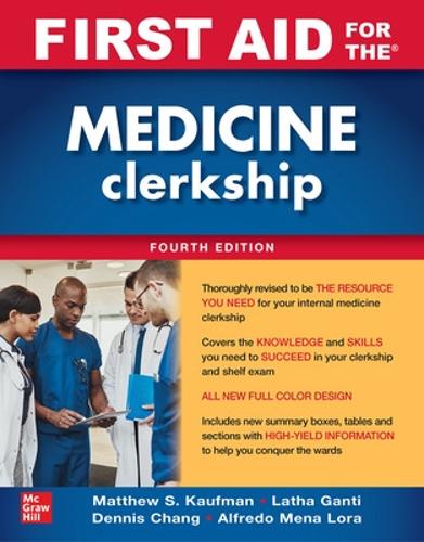 First Aid for the Medicine Clerkship, Fourth Edition (Paperback)