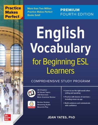 Practice Makes Perfect: English Vocabulary for Beginning ESL
