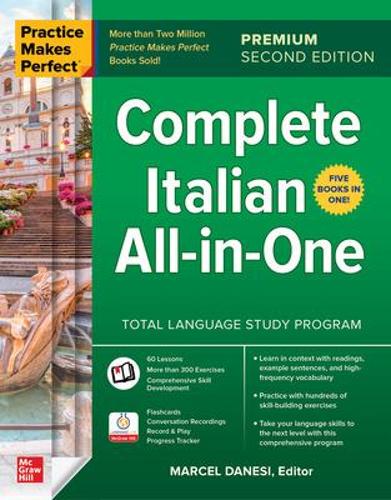 Practice Makes Perfect: Complete Italian All-in-One, Premium Second ...