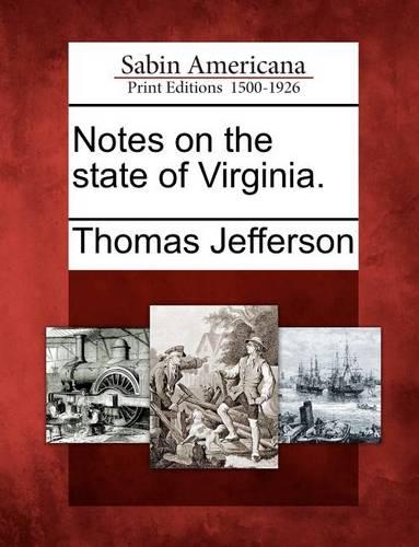 Notes on the State of Virginia. (Paperback)