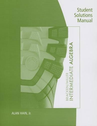 Intermediate Algebra: Student Solutions Manual (Paperback)