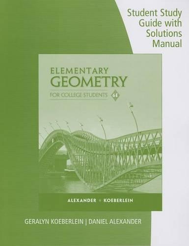 Elementary Geometry for College Students (Paperback)