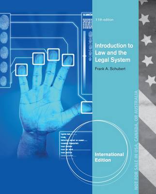 Introduction to Law and the Legal System (Paperback)