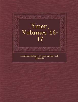 Ymer, Volumes 16-17 (Paperback)