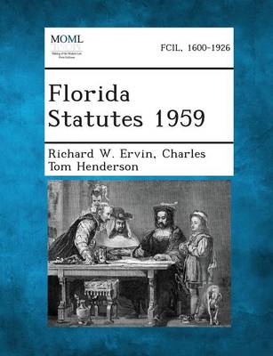 Florida Statutes 1959 (Paperback)