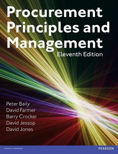 Procurement And Supply Chain Management By Kenneth Lysons Brian