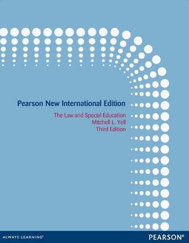 The Law and Special Education: Pearson New International Edition (Paperback)