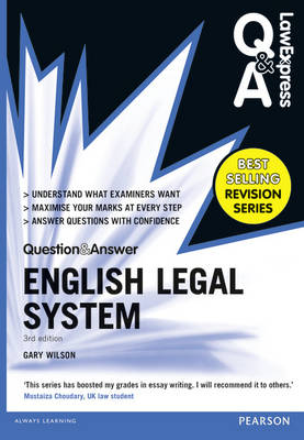 Law Express Question and Answer: English Legal System(Q&A revision guide) - Law Express Questions & Answers (Paperback)
