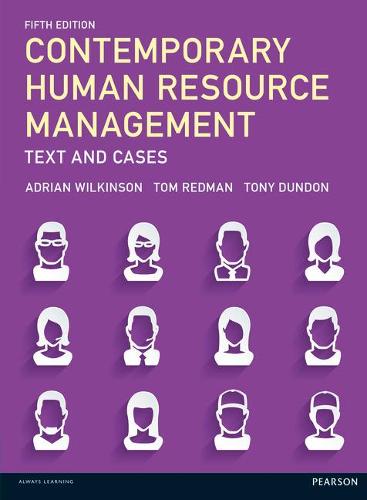 Contemporary Human Resource Management: Text and Cases (Paperback)