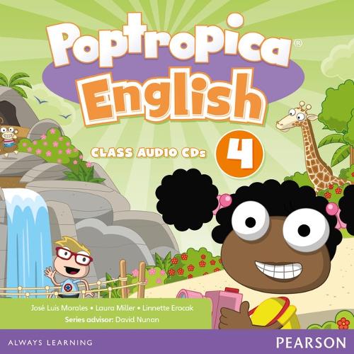 Poptropica English American Edition 4 Audio CD - Poptropica (CD-Audio)