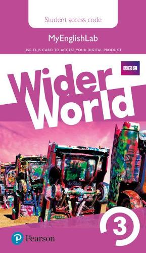 Wider World 3 MyEnglishLab Students' Access Card - Wider World (Digital product license key)