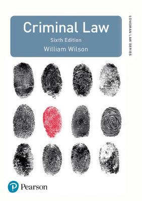 Cover Criminal Law - Longman Law Series