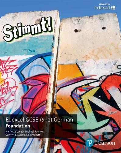 Stimmt Edexcel Gcse German Foundation Student Book By Harriette Lanzer Michael Spencer Waterstones