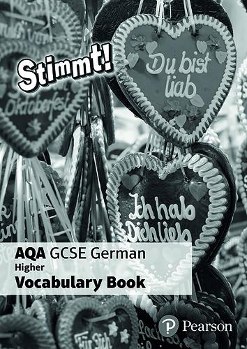 Stimmt! AQA GCSE German Higher Vocab Book (pack of 8) - Stimmt! AQA GCSE German
