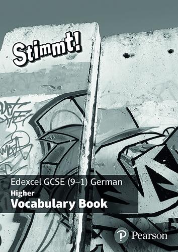 Stimmt! Edexcel GCSE German Higher Vocab Book (pack of 8) - Stimmt! Edexcel GCSE German