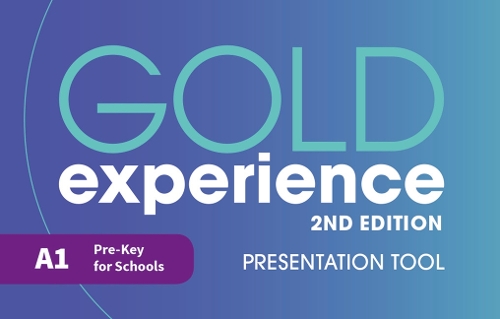 Gold Experience 2nd Edition A1 Teacher's Presentation Tool USB - Gold Experience (CD-ROM)