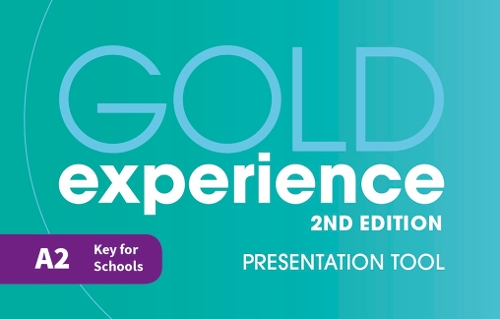 Gold Experience 2nd Edition A2 Teacher's Presentation Tool USB - Gold Experience (CD-ROM)