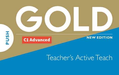 Gold C1 Advanced New Edition Teacher's ActiveTeach USB - Gold (CD-ROM)