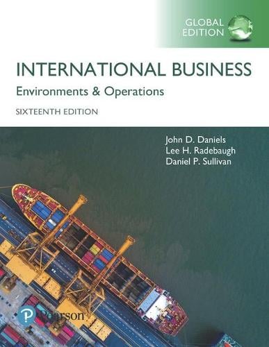 Cover International Business plus Pearson MyLab Management with Pearson eText, Global Edition