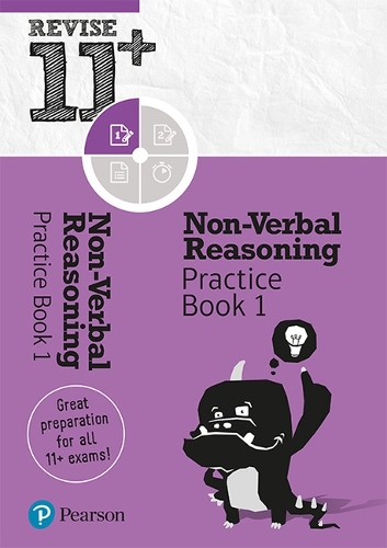 Pearson REVISE 11+ Non-Verbal Reasoning Practice Book 1 - for the 2025 and 2026 exams: Ages 8 - 10+ Years - Pearson Revise (Multiple items)