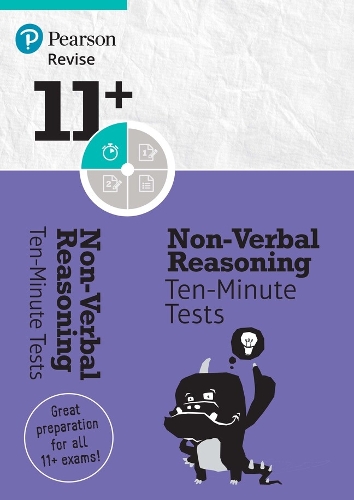 Pearson REVISE 11+ Non-Verbal Reasoning Ten-Minute Tests - for the 2024 and 2025 exams: Ages 8 - 10+ Years - Pearson Revise (Paperback)